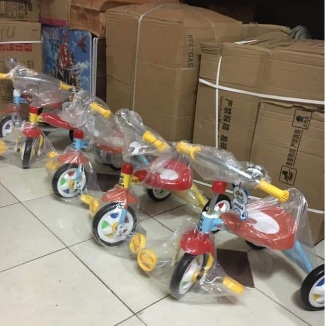 xe đạp ba bánh mi ni