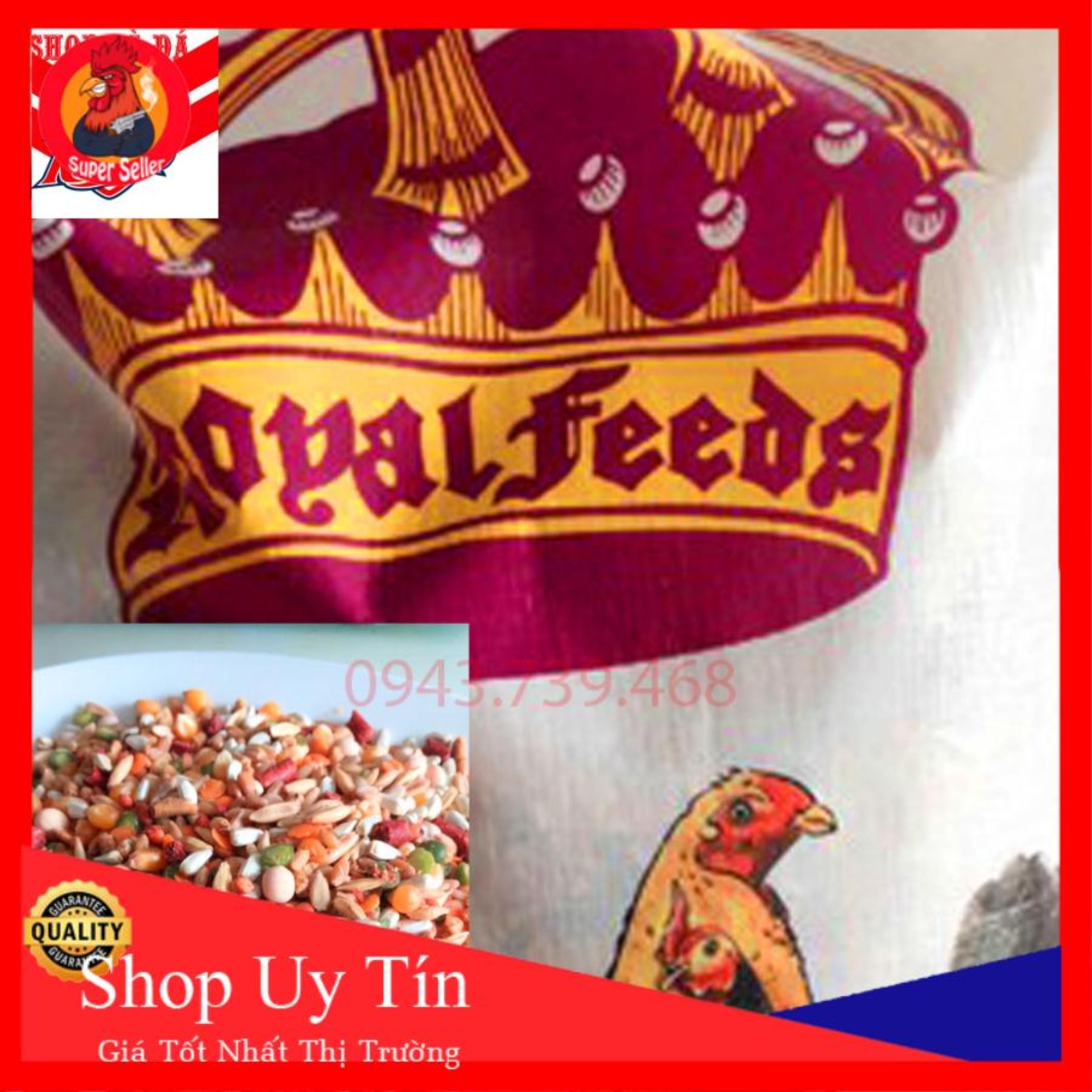 Ngủ Cốc Gà Đá Royal Feed 5kg