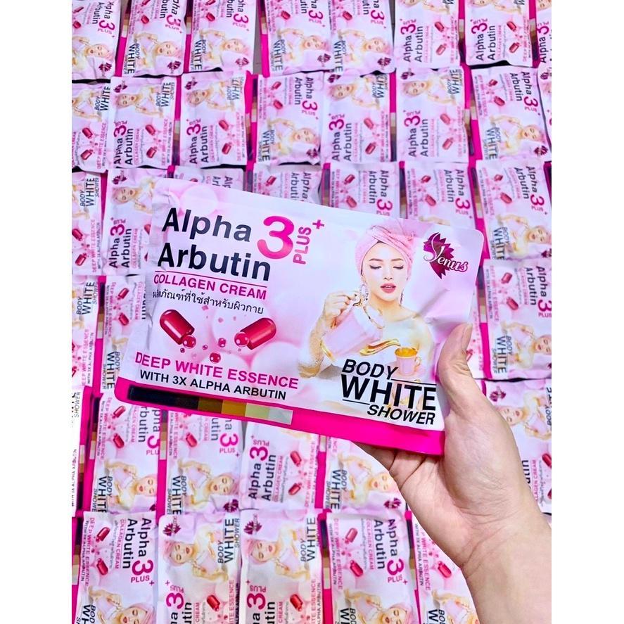 [Chính Hãng] Ủ Trắng Body Alpha Arbutin 3PLUS+ Thái Lan