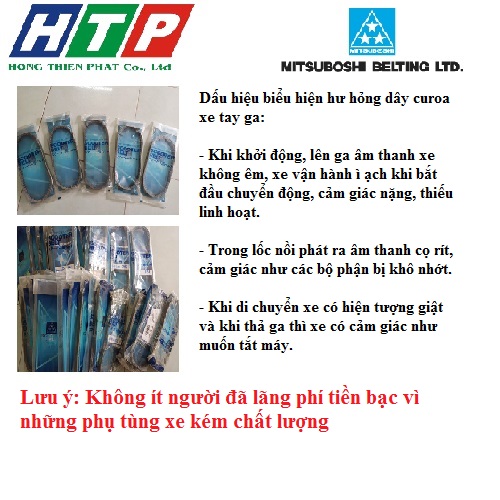 Xe tay ga SYM Excel 2 mã dây curoa 806