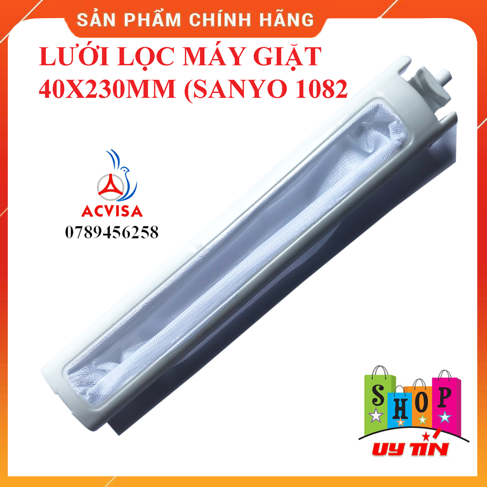 Combo 3 lưới lọc máy giặt kích thước 40 x 230 mm