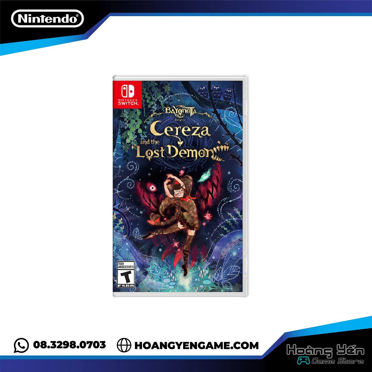 Băng Game Bayonetta Origins Cereza And The Lost Demon Nintendo Switch