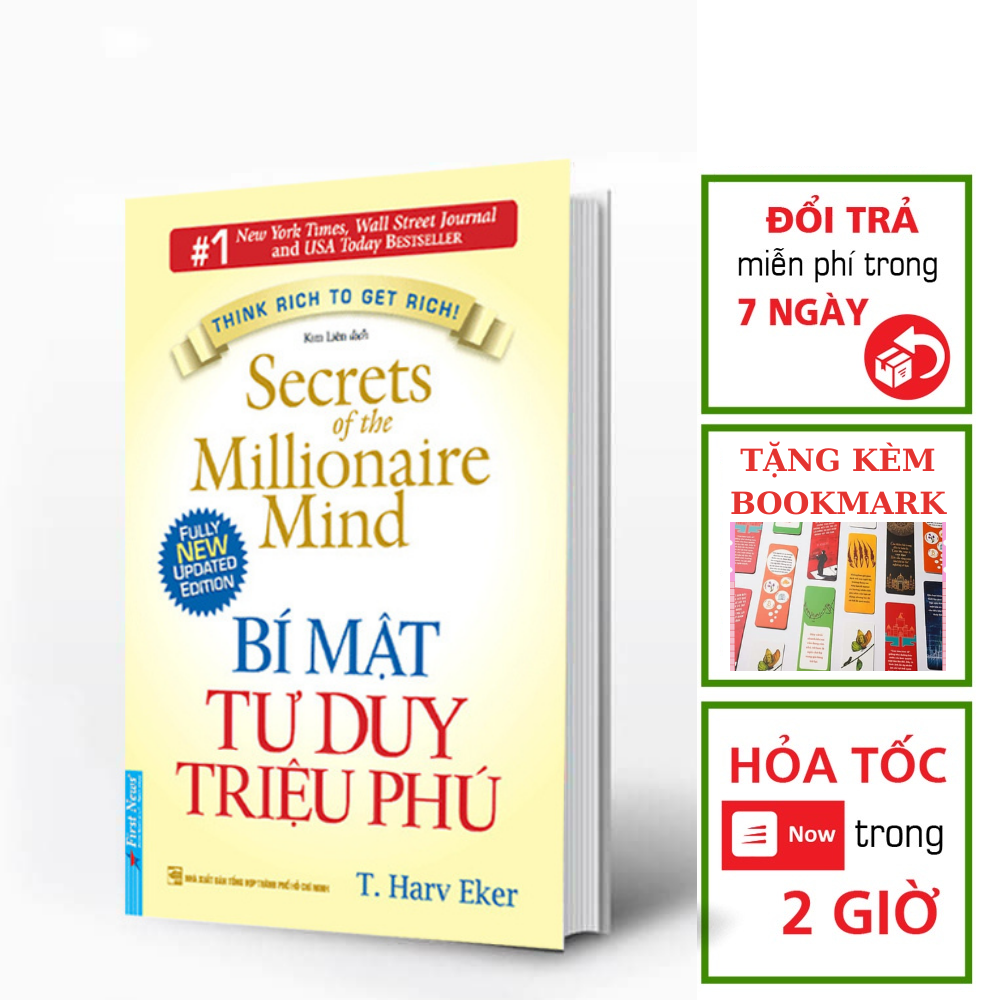 Bí Mật Tư Duy Triệu Phú (Tặng kèm bookmark)