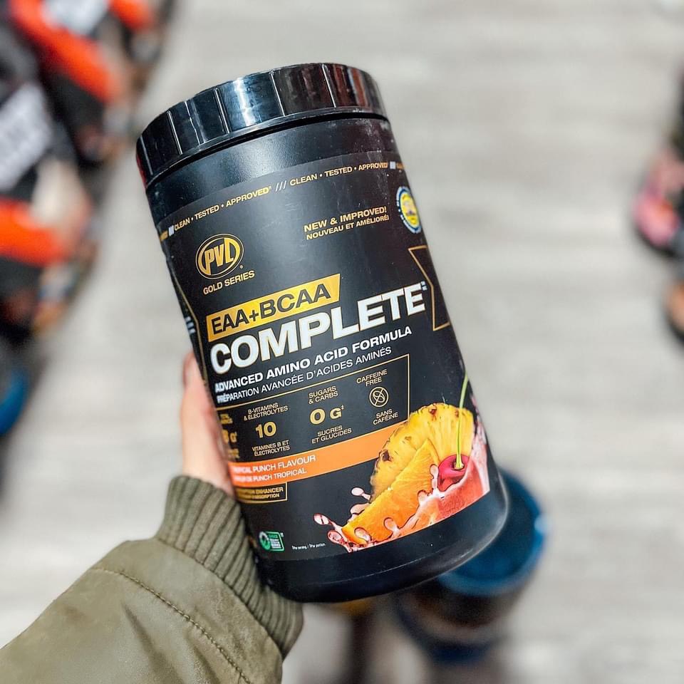 PVL EAA + BCAA (90 lần dùng) | EAA Amino Acid Hỗ Trợ Phục Hồi Cơ Bắp
