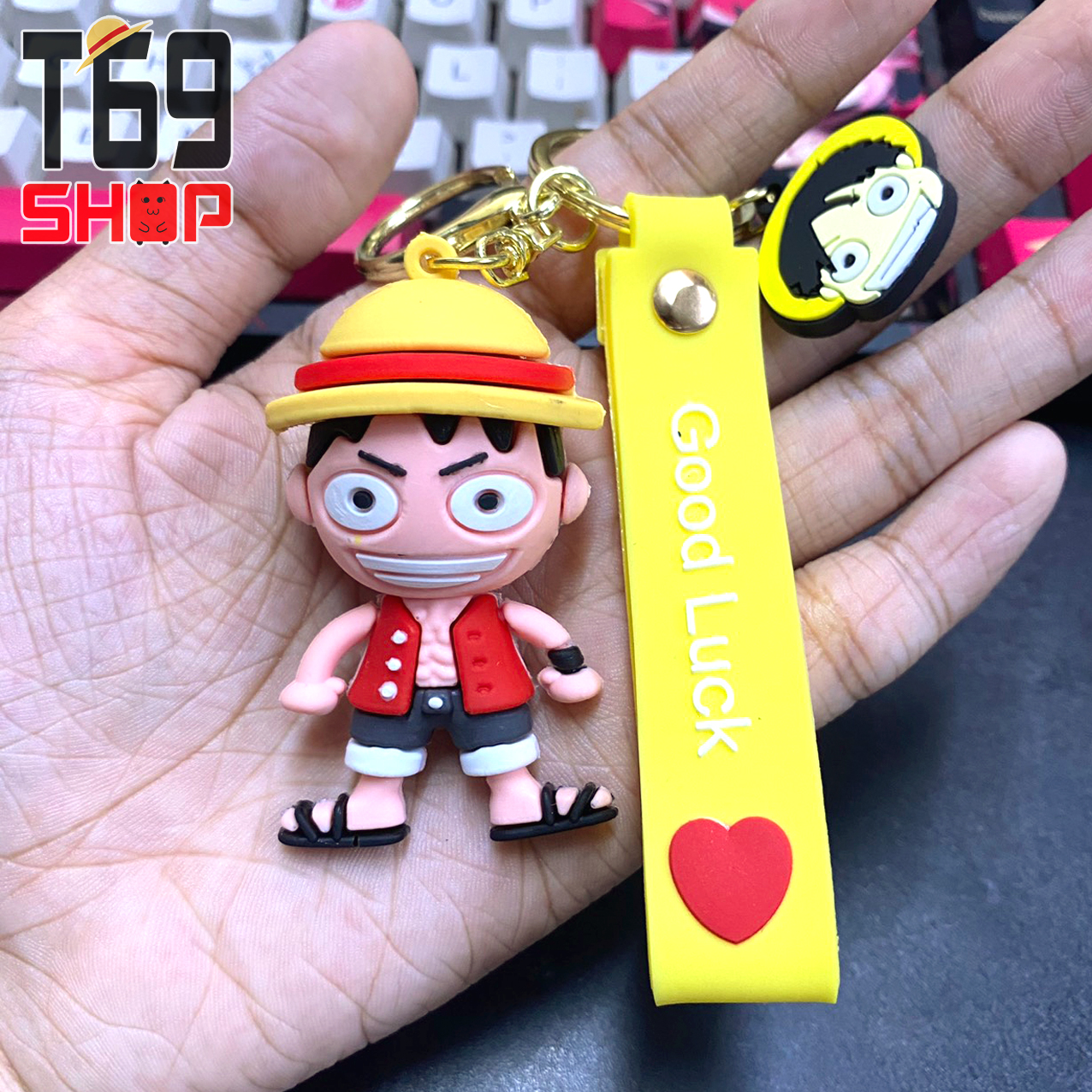 Móc khóa mô hình Luffy - anime One Piece [T69 Shop]