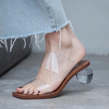 Guốc gót trong tròn colee hàng cao cấp