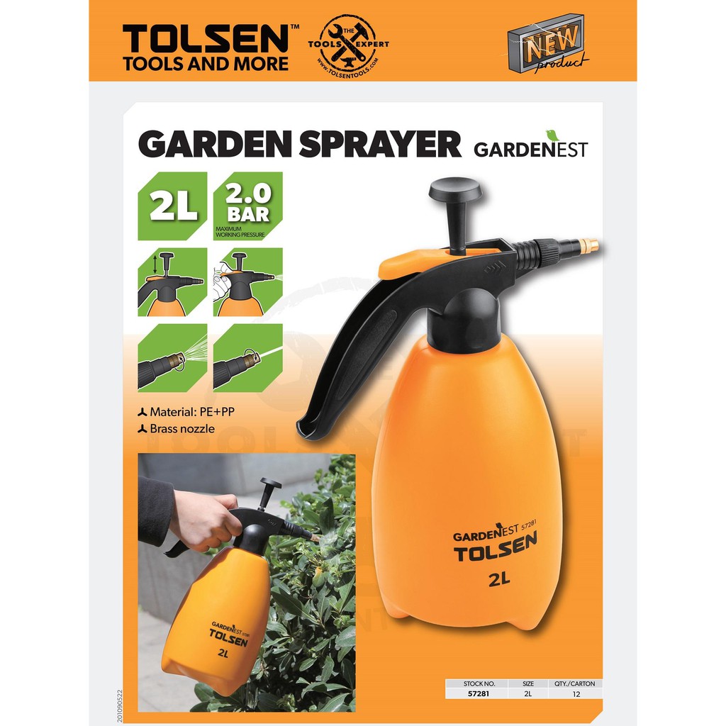 Bình xịt phun sương tưới cây 2 lít Tolsen