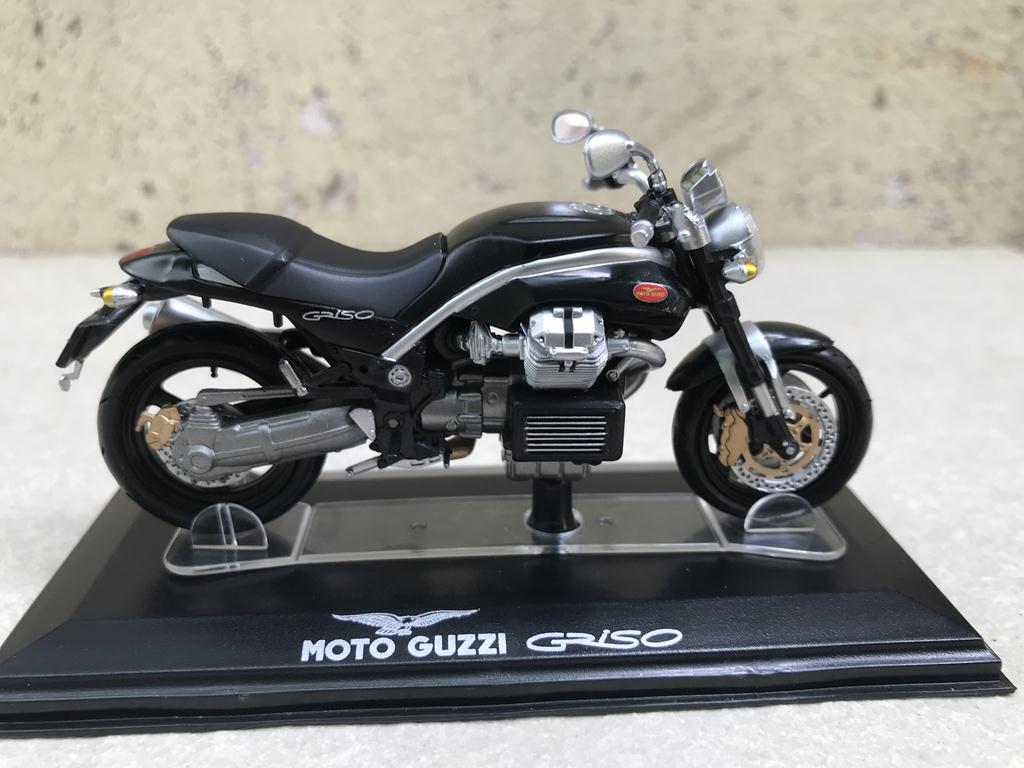 [HCM]Mô hình xe mô tô cổ GUZZI GRISO - 1:22