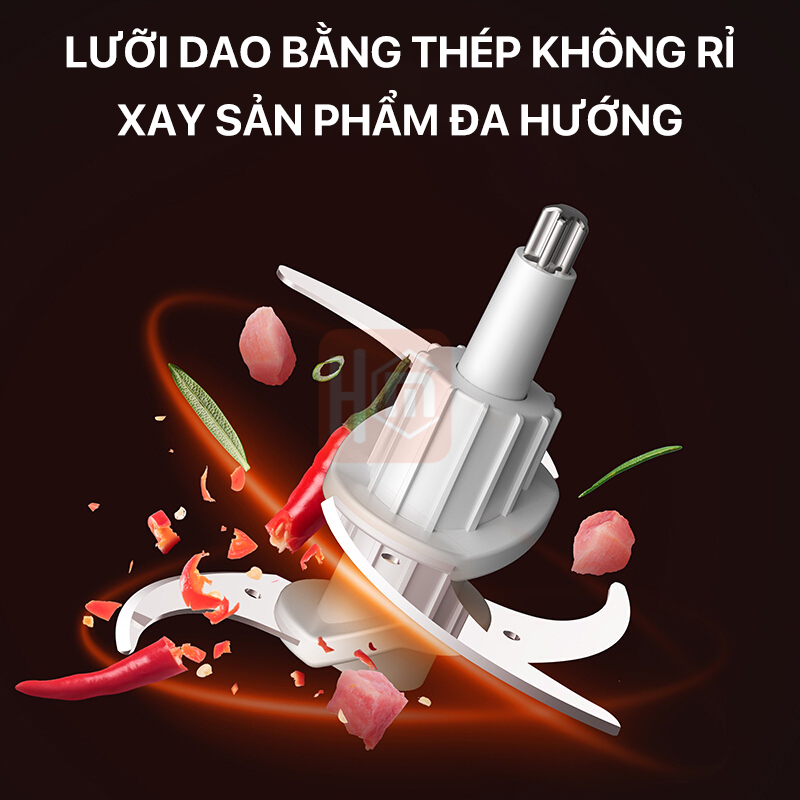 Máy xay thịt đa năng Deerma JR02 - Máy xay thực phẩm
