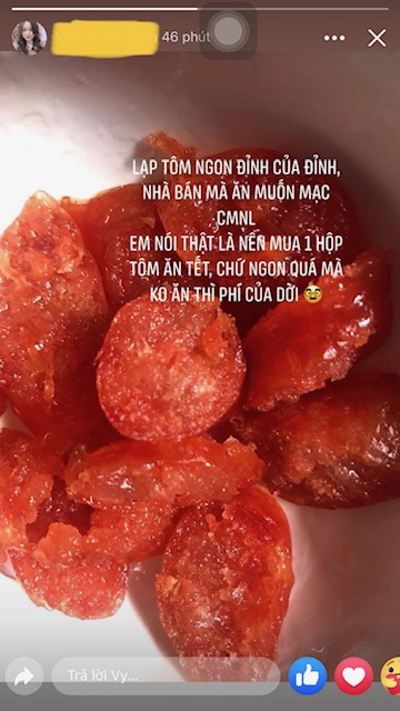 1KG Lạp Xưởng Tôm Đất - Đặc Sản Bình Định