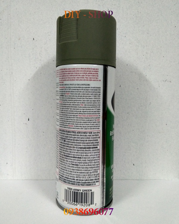 [HCM]Sơn xịt màu Quân Đội - Camouflage (Sơn cao cấp đến từ Mỹ)