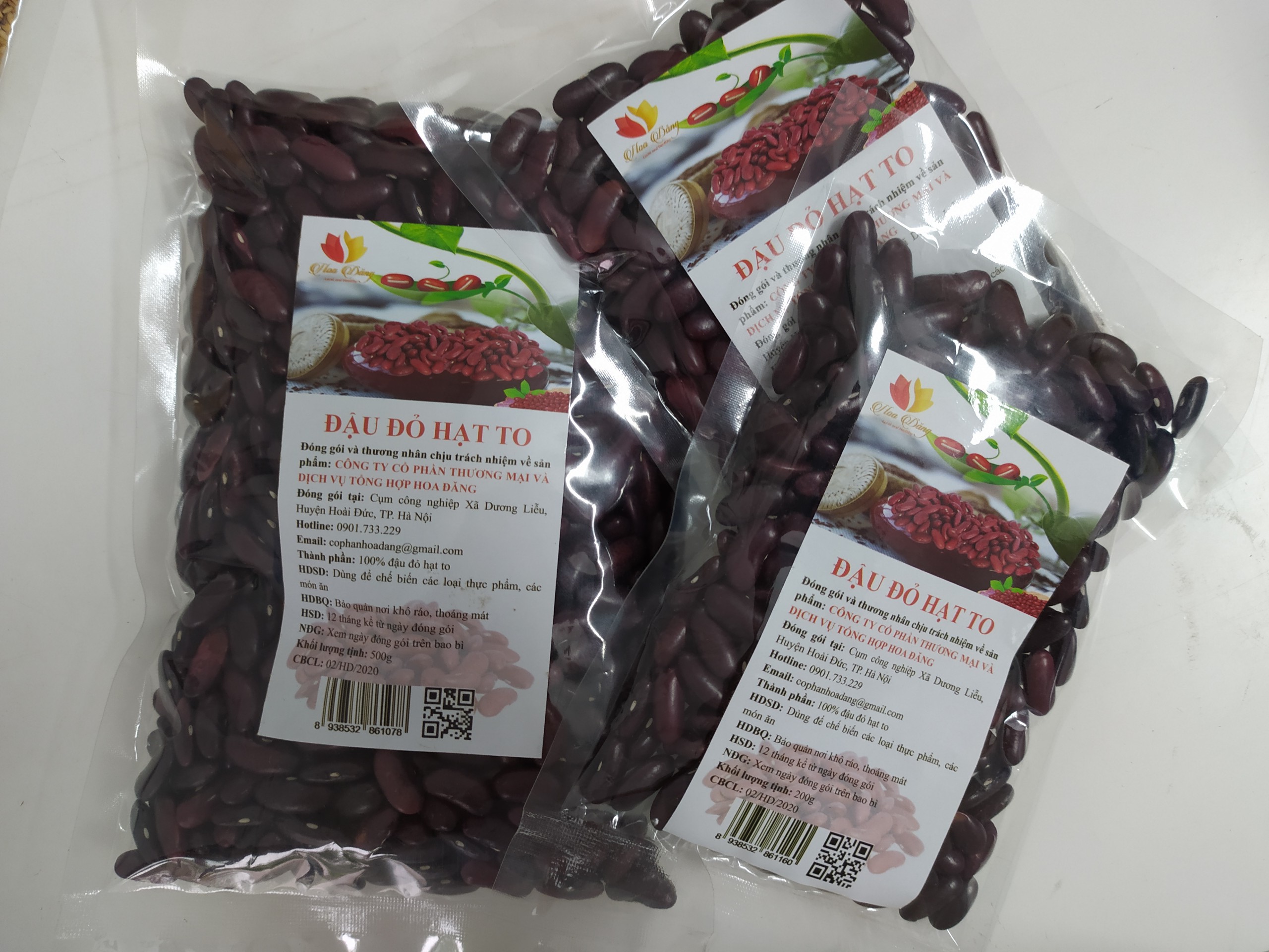 ĐẬU ĐỎ HẠT TO GÓI 200G