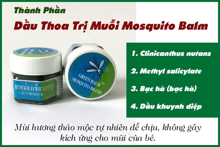 Kem Bôi Côn Trùng Thái Lan