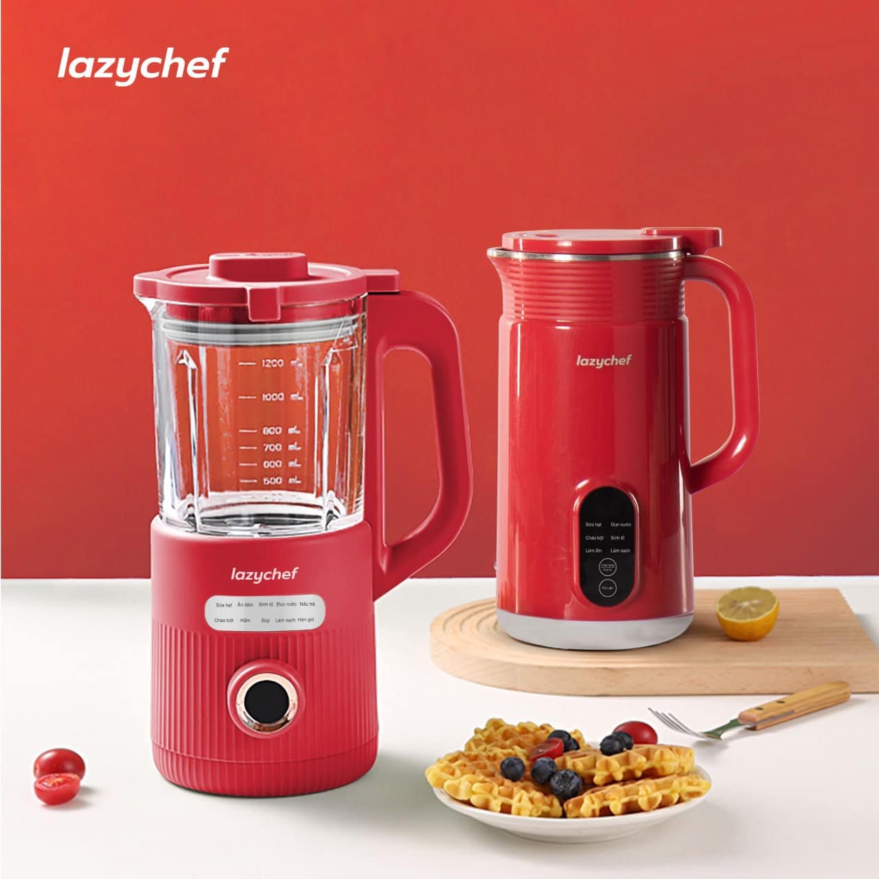 Máy xay nấu đa năng 9 in 1 Lazychef