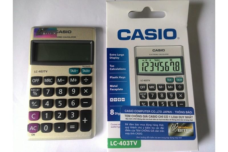 [HCM]Máy Tính Casio LC-403TV
