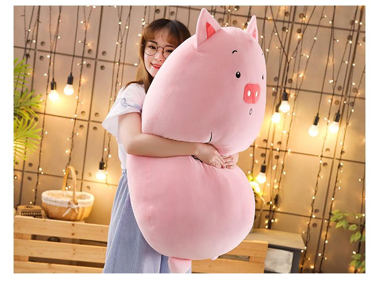 Gấu Bông Gối Ôm Búp Bê Khủng Long Heo Ú