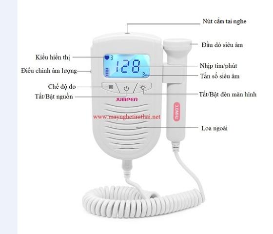 Máy đo nghe tim thai JPD-100S6 chất lượng uy tín
