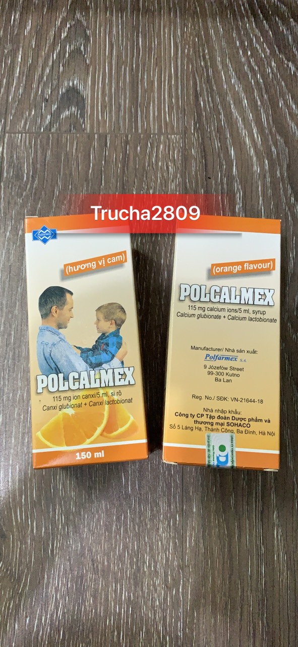 Polcalmex 150ml - bổ sung canxi hiệu quả