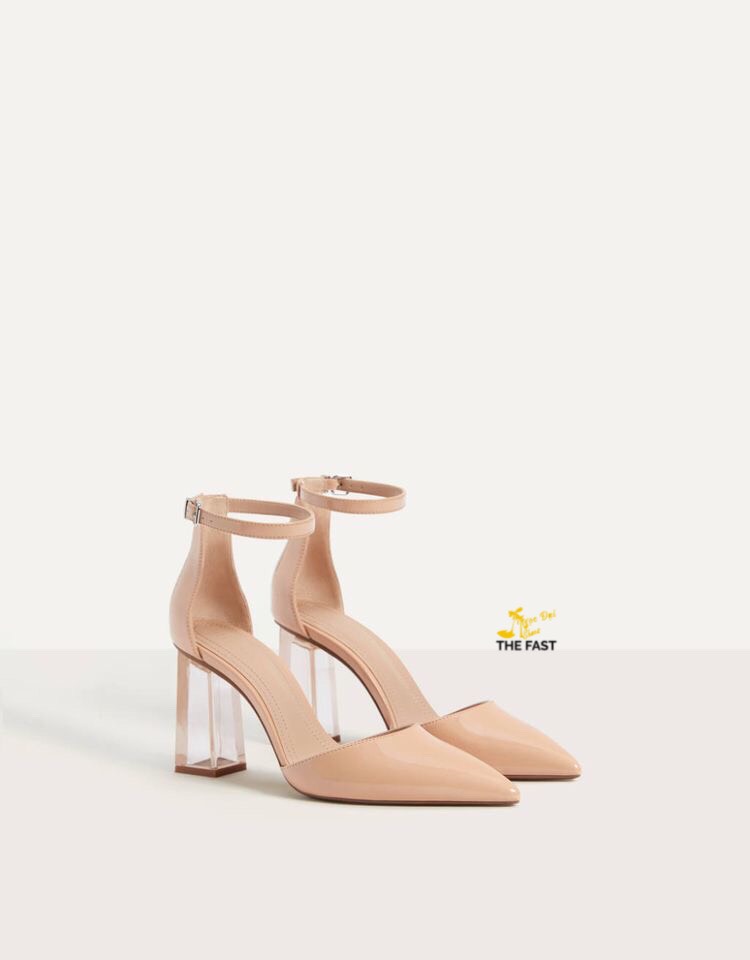 [HCM]Giày sabo cao  gót meka thô hình chụp thật ND31