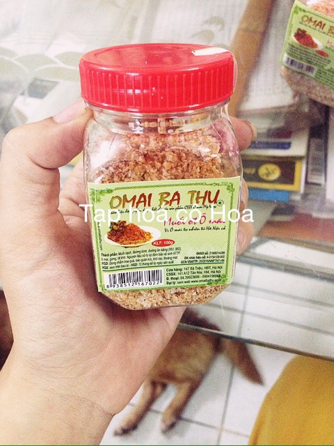 [HCM]Muối ô mai Hà Nội ( hộp 100g)