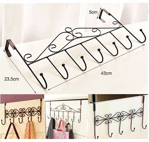 [HCM][ CHỊU LỰC ĐẾN 30KG- KHÔNG CẦN KHOAN TƯỜNG ] - MÓC TREO SAU CỬA THÔNG MINH MÓC TREO ĐA NĂNG 7 MÓC KHÔNG CẦN KHOAN TƯỜNG