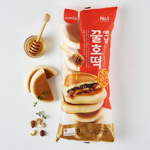 [SHIP HCM] Bánh hotteok nhân mật ong Samlip 400g