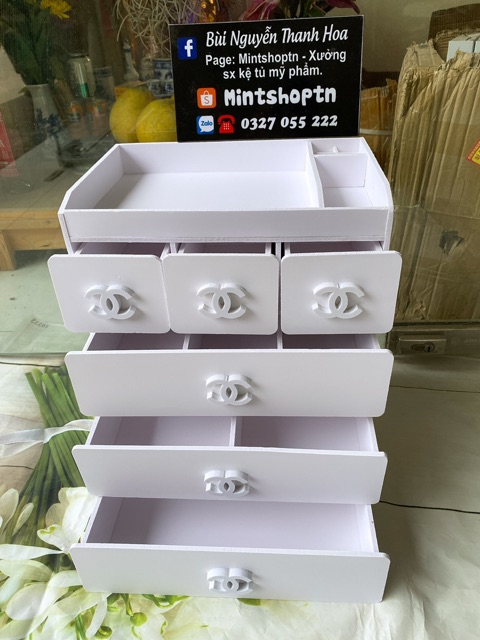 Tủ mini đựng mỹ phẩm đựng phụ kiện đa năng