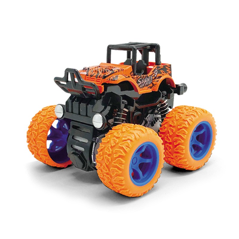 Xe dây cót địa hình 4 bánh mini cho bé