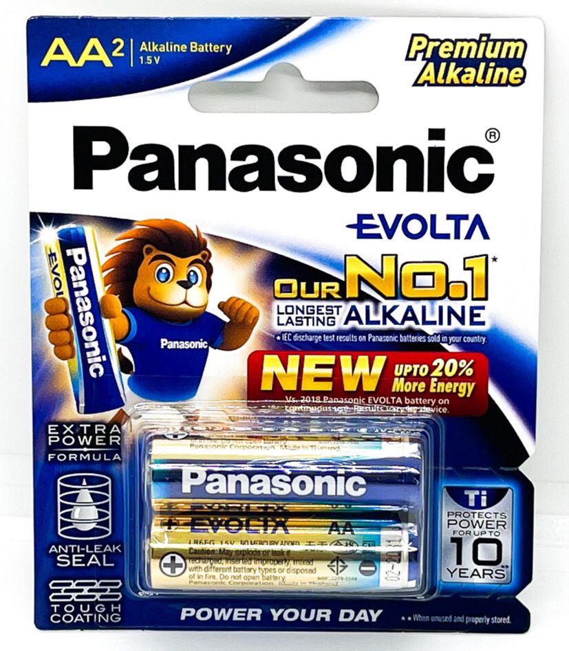 Pin Panasonic AA/AAA Evolta LEO Vua Năng Lượng