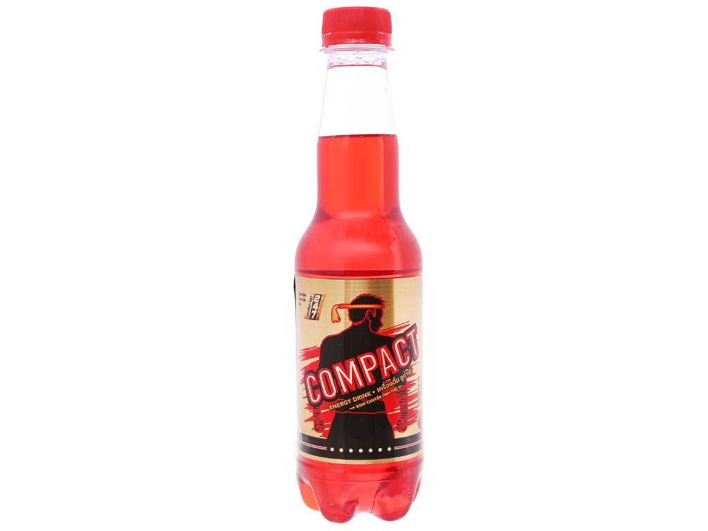 Lốc 6 Chai Nước Tăng Lực Compact Cherry Chai 330ml