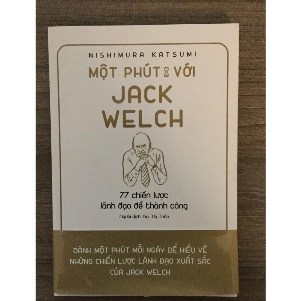 Tân Việt - Sách - Một Phút Với Jack Welch