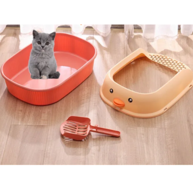 Khay Vệ Sinh Cho Mèo Hình Con Vịt 53x43x25cm