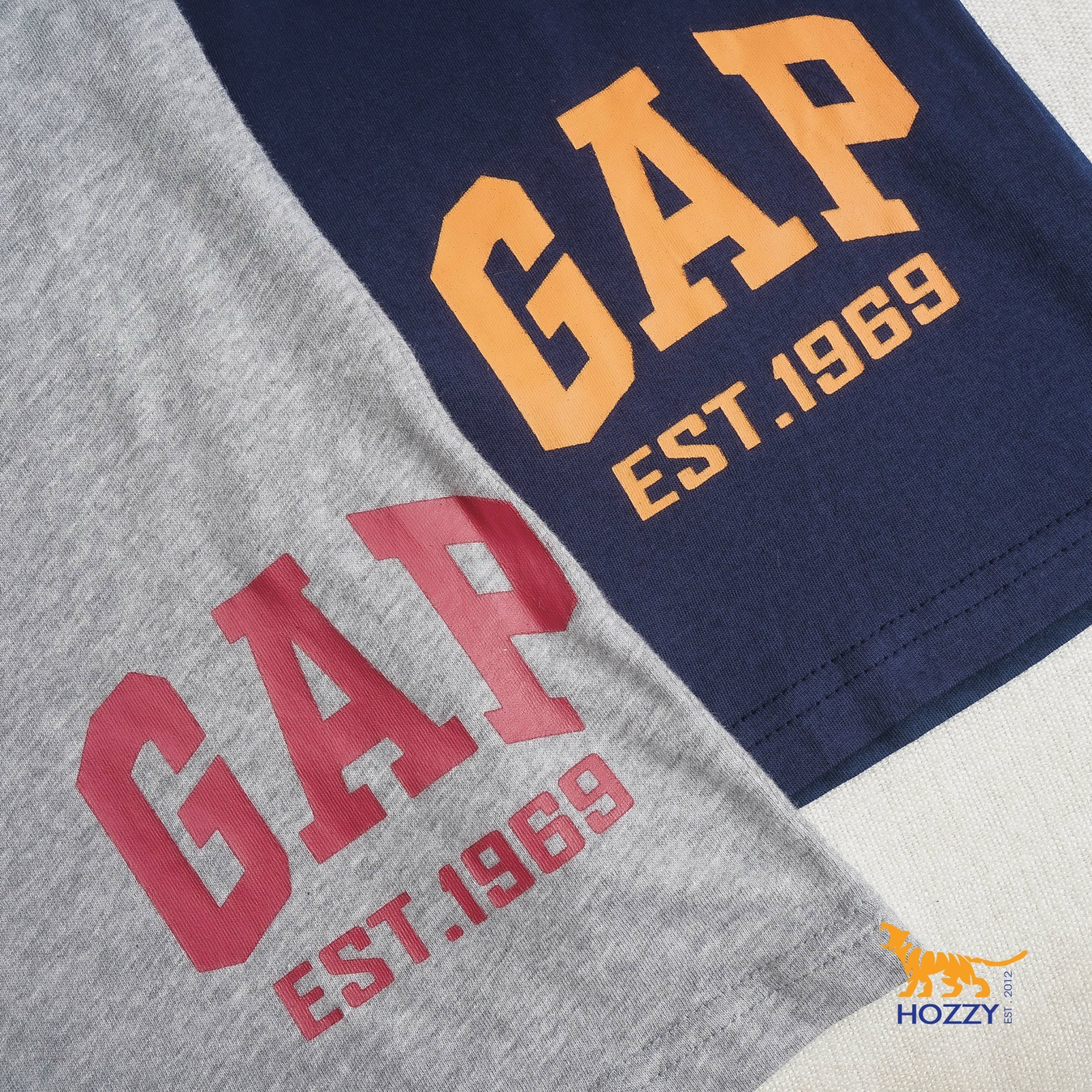 (Bé trai 20-55kg) Quần đùi thun cotton in chữ GAP