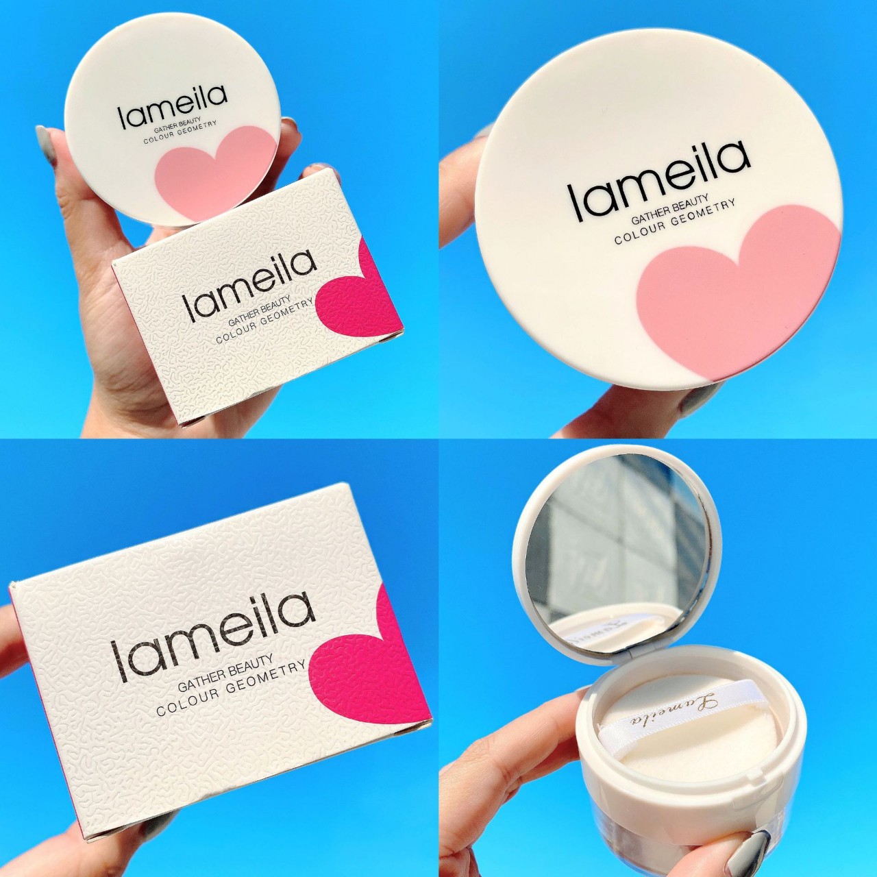 Phấn phủ bột LAMEILA kiềm dầu