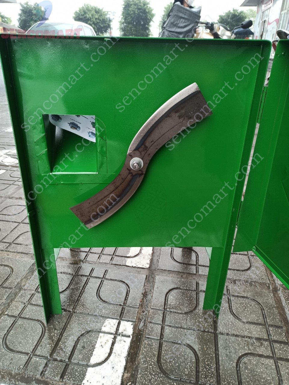 Lưỡi cắt chuyên lắp máy băm cỏ coi ,rau lang 40cm
