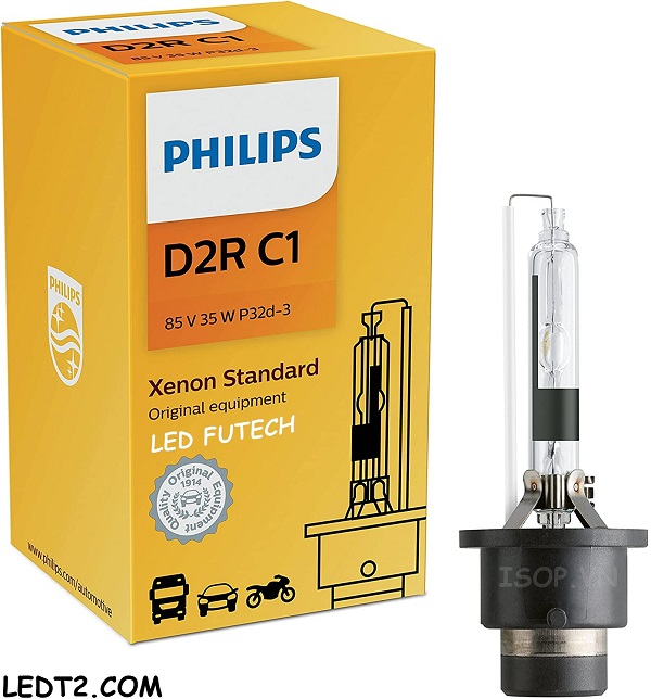[LEDT2 ISOP] Đèn Xenon Philips D2R, D4R [Bảo hành 3 năm]