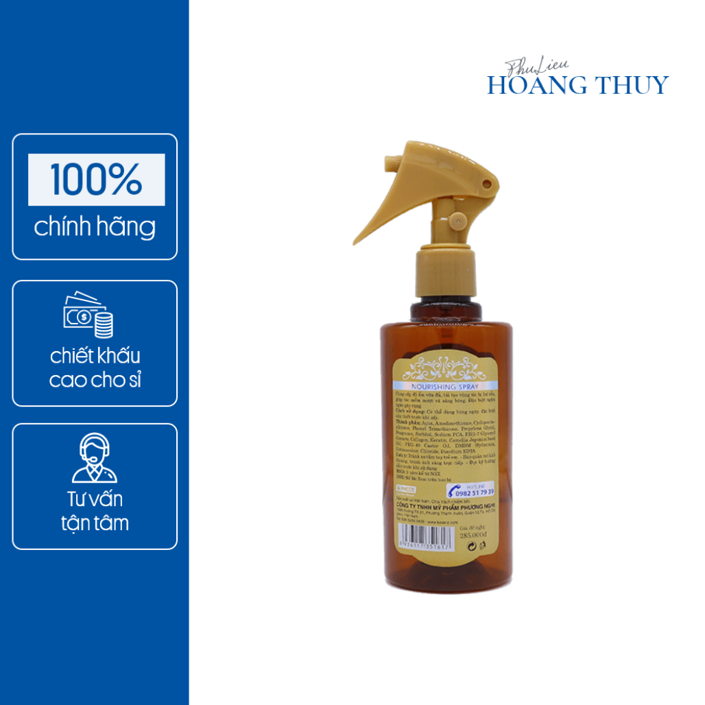 Xịt dưỡng tóc Collagen KARANZ (250ml)