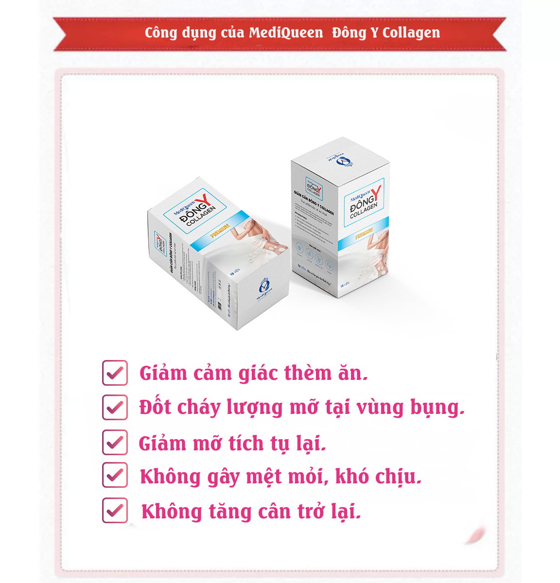 Viên uống giảm béo Đông Y Collagen