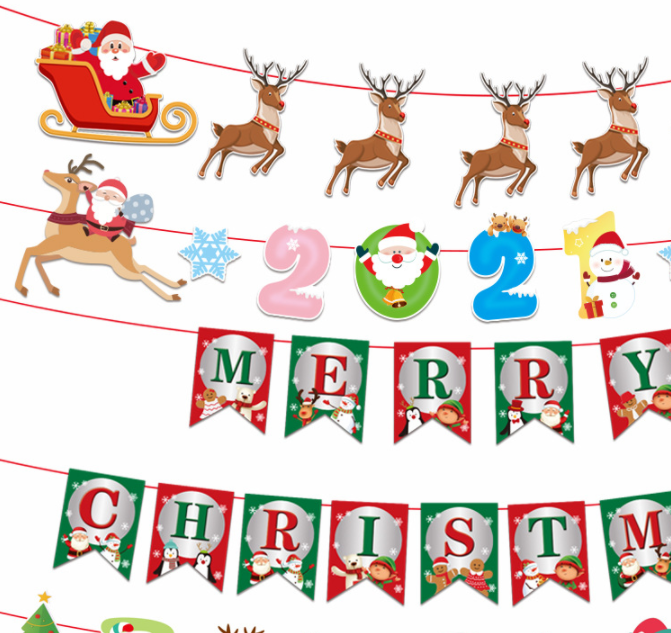 BST 04 CỜ TREO NOEL NHIỀU MẪU ...