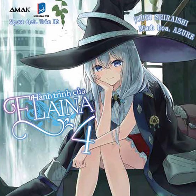 Sách Hành trình của Elaina - Tập 4 - Light Novel - AMAK