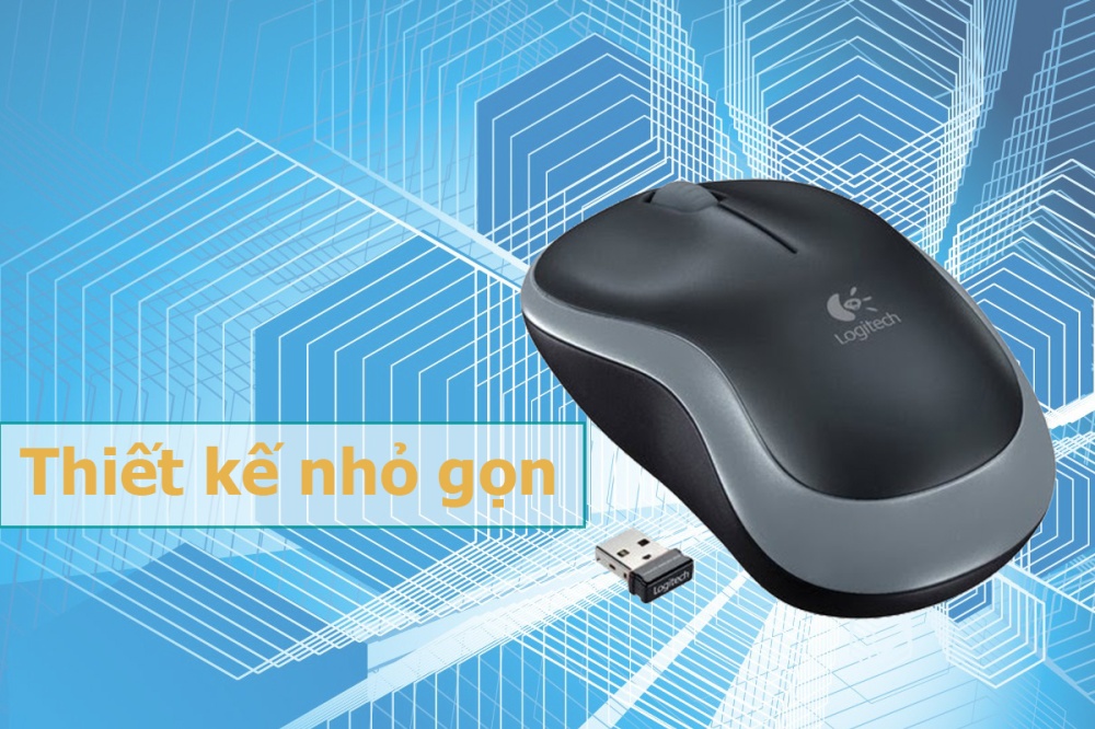 Chuột Không Dây Logitech B175 - Hàng Chính Hãng