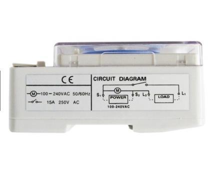 Trạm Công Tắc Hẹn Giờ Cơ Rơle Timer 24 Giờ Camsco Model TB35N