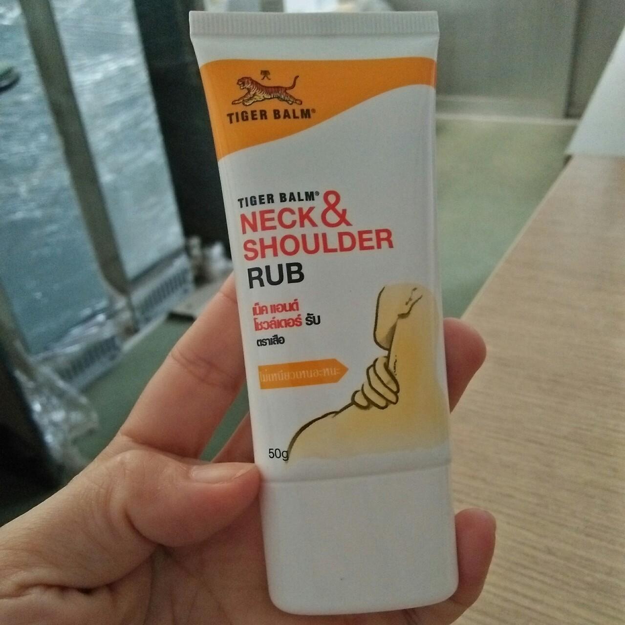Dầu tiger balm neck & shoulder rub 50gr