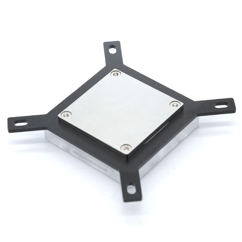 G1 / 4 Thread Waterblock Acrylic Đồng làm mát bằng nước CPU PC Làm mát bằng nước Khối tản nhiệt tản nhiệt cho 1150 1151 1155 1156