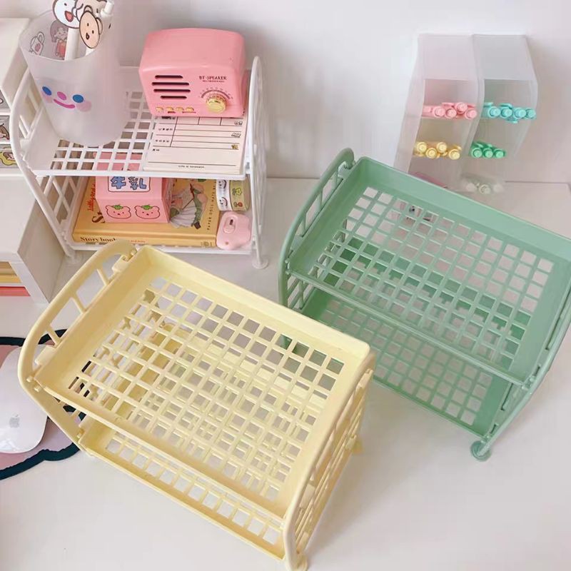 [HCM]Kệ để đồ mini 2 tầng nhỏ gọn