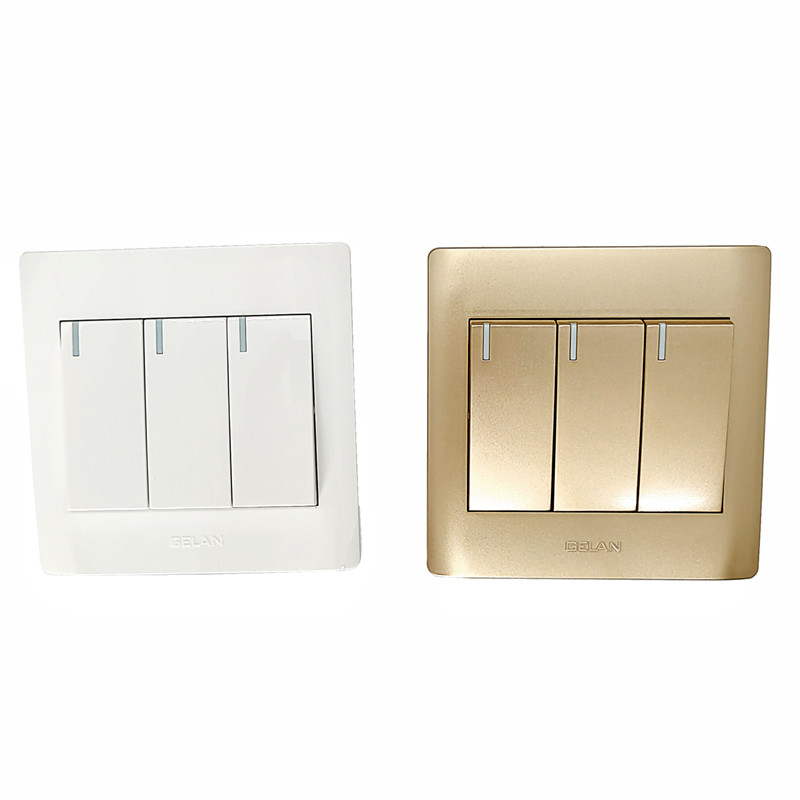 Bộ công tắc ba 1/2 chiều 10AX Gelan