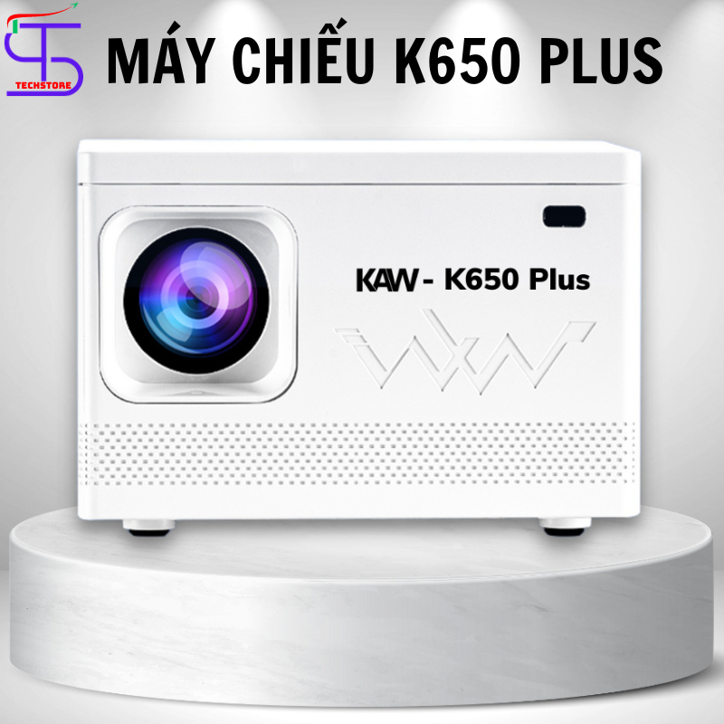 [SIÊU SỐC] Máy chiếu Mini KAW-K650 Plus - Độ Phân Giải Full HD 1080P, Siêu nét - Bảo Hành 12 Tháng, 