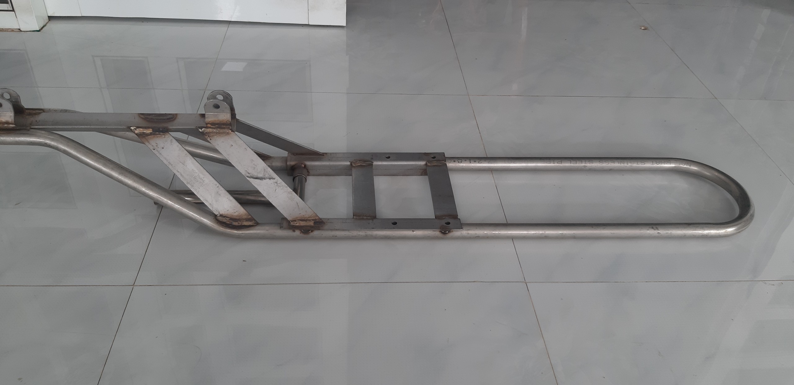 đầu láp đuôi tôm dùng máy 5.5hp đến 7.5 cốt xéo  inox