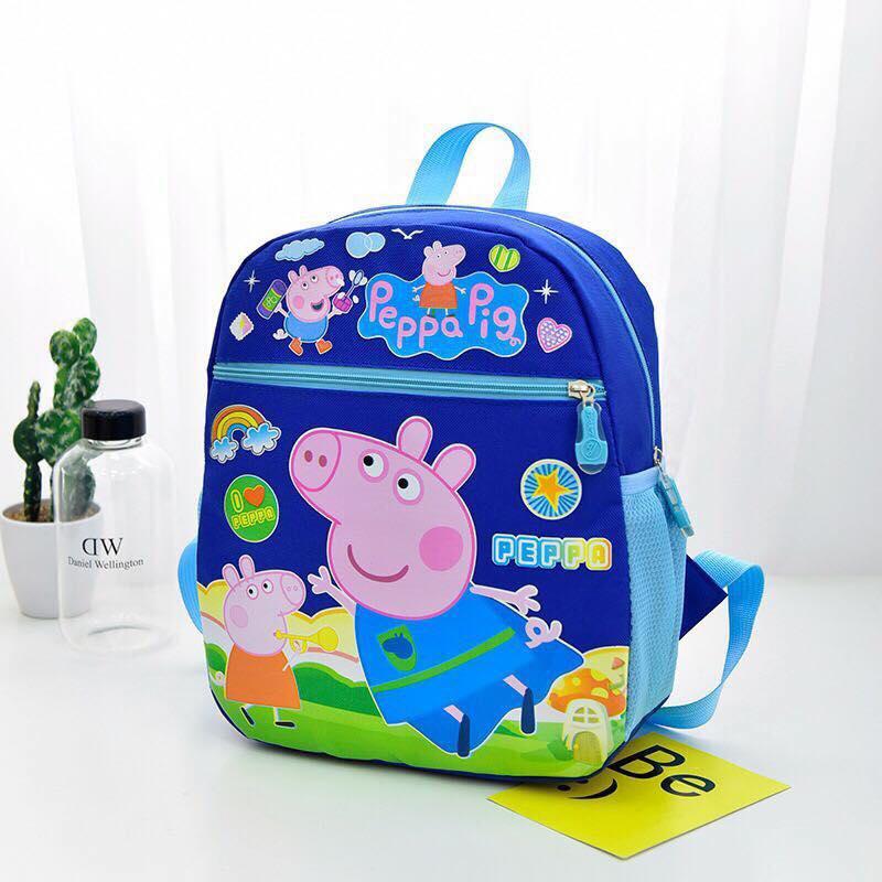 Giá bán BALO ĐI HỌC CHO BÉ MẪU GIÁO IN HÌNH HOẠT HÌNH PEPPA PIG DỄ THƯƠNG