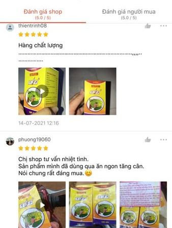 Combo 3 hộp Vitamin Tăng Cân Thái Lan